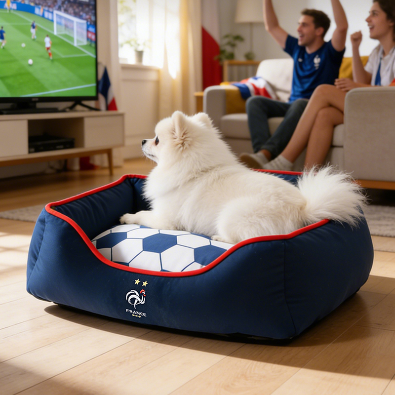 France FFF Pet Square Bed